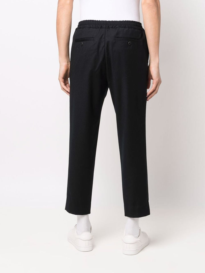 AMI Paris Pantalon de costume à coupe droite - Lothaire boutiques