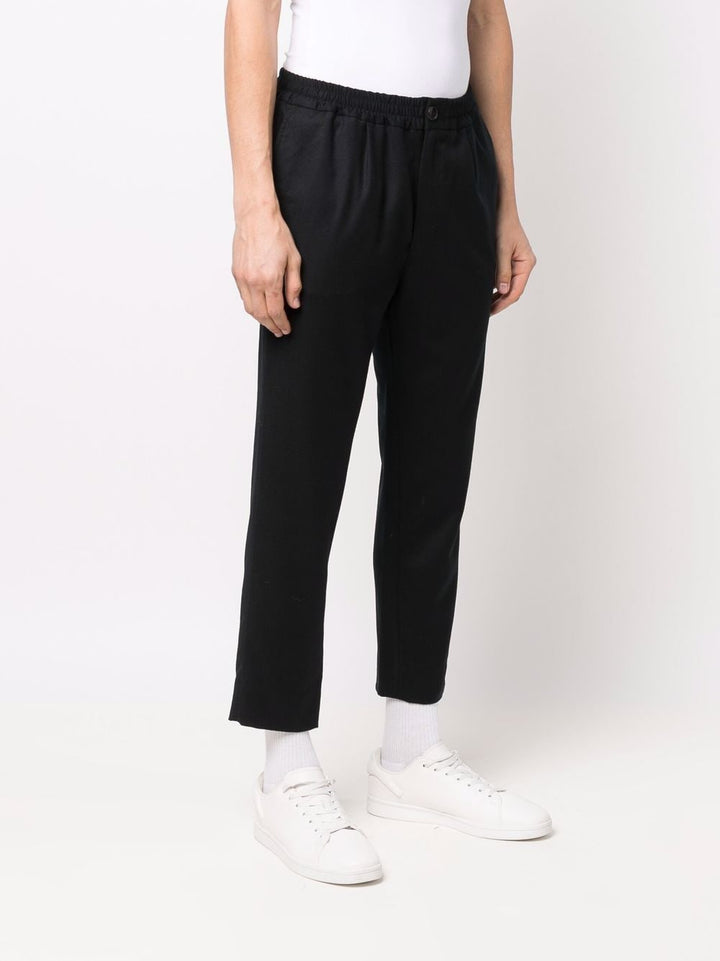 AMI Paris Pantalon de costume à coupe droite - Lothaire boutiques