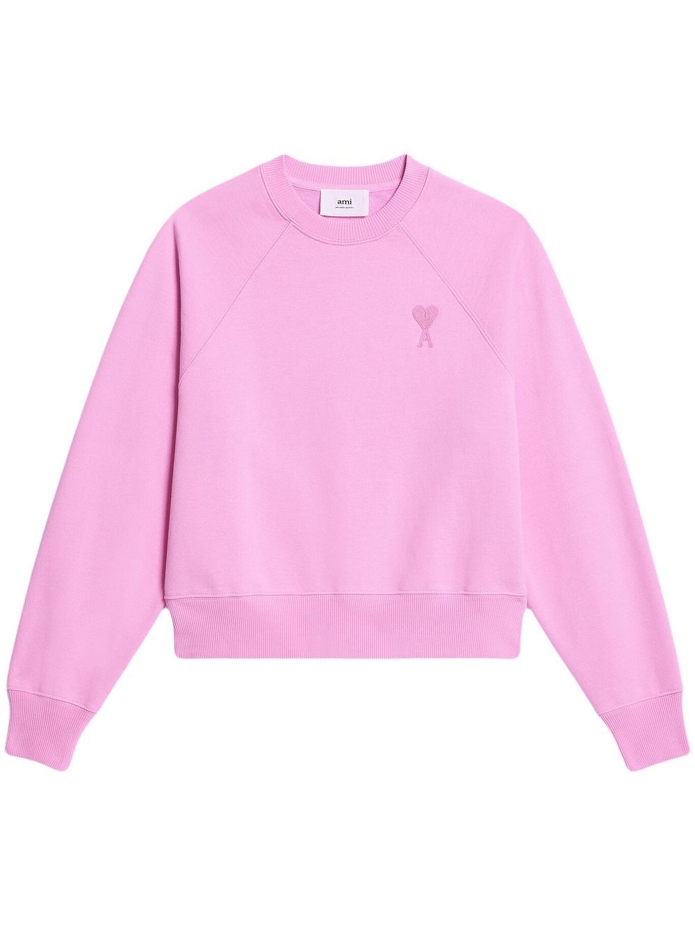 AMI Paris - Pull Rose Ami de Coeur en maille - Lothaire