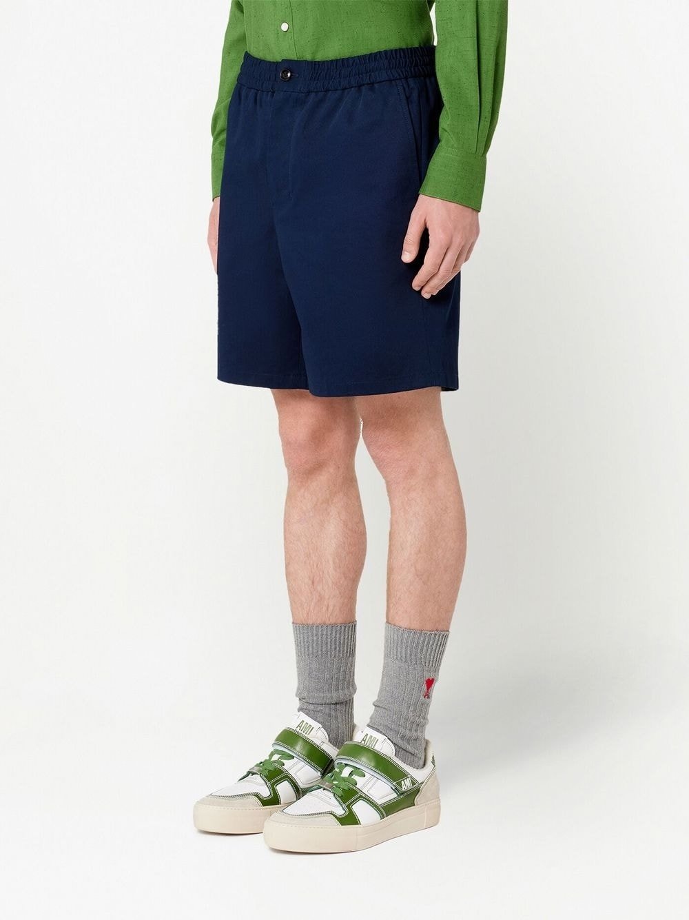 AMI Paris Short de sport Marine - Lothaire