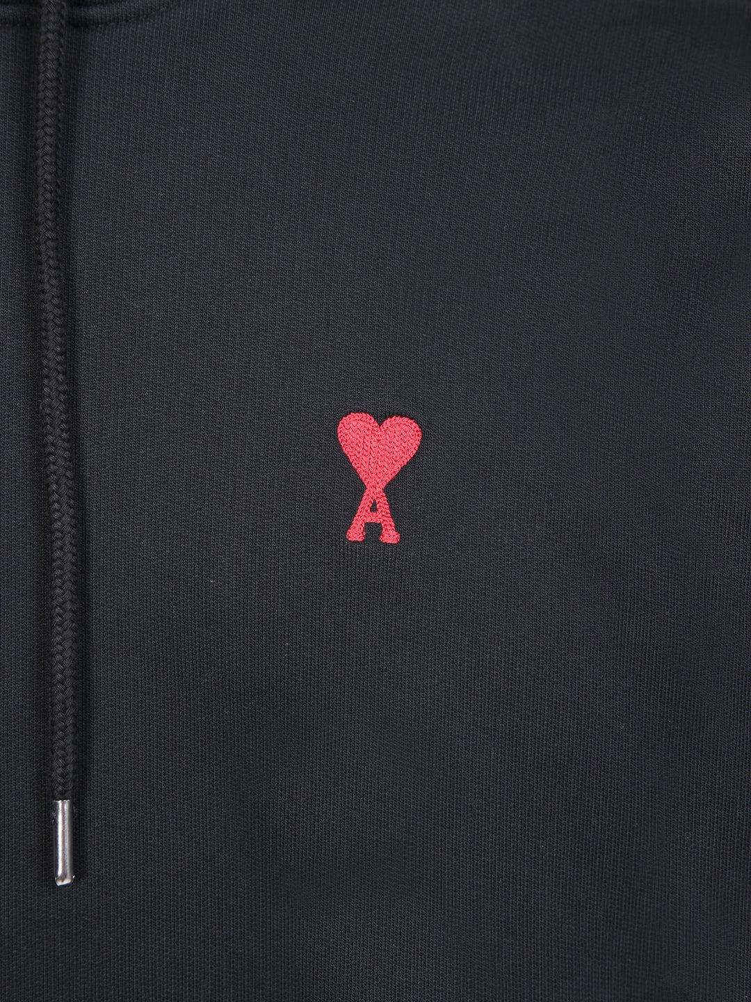 AMI Paris - Sweat à capuche Black Broderie Ami De Cœur - Lothaire