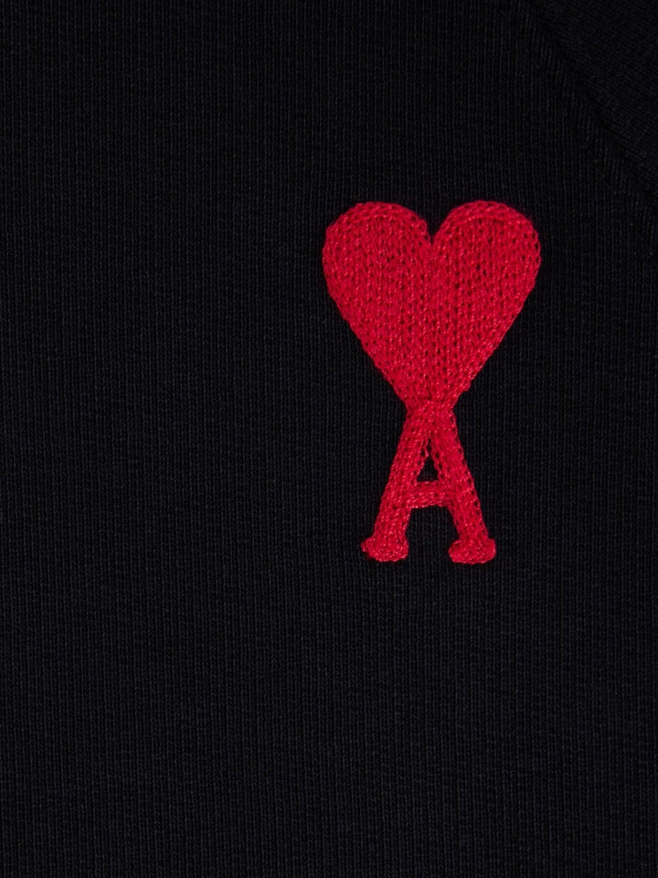 AMI Paris - Sweat à capuche zippé Broderie Ami De Cœur - Lothaire