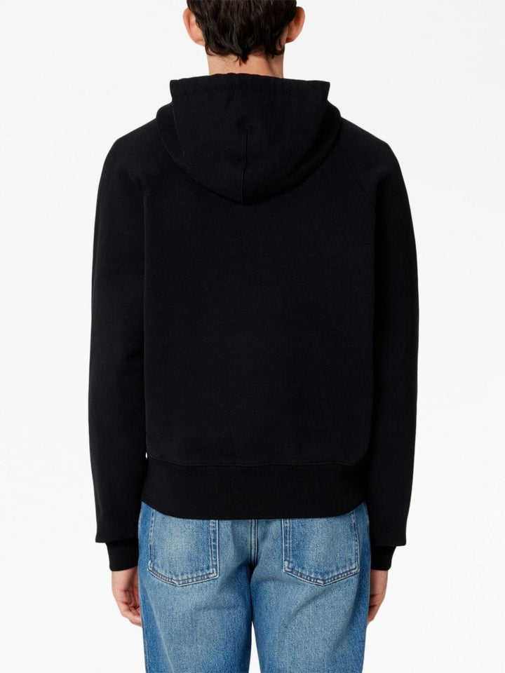 AMI Paris - Sweat à capuche zippé Broderie Ami De Cœur - Lothaire