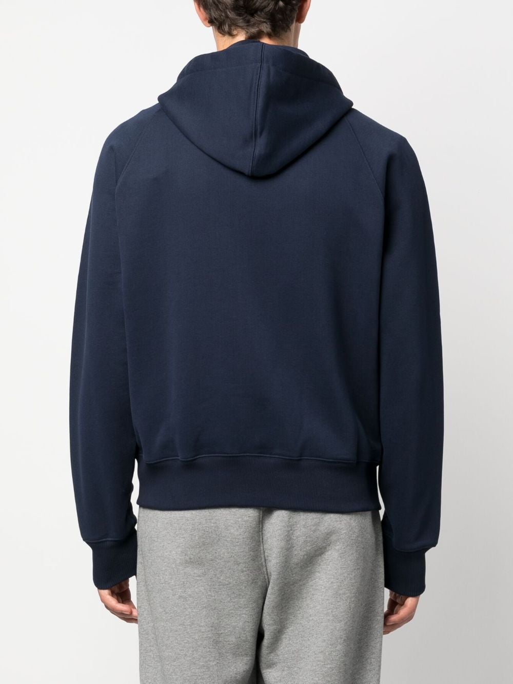 AMI Paris - Sweat à capuche zippé Marine Ami De Cœur - Lothaire