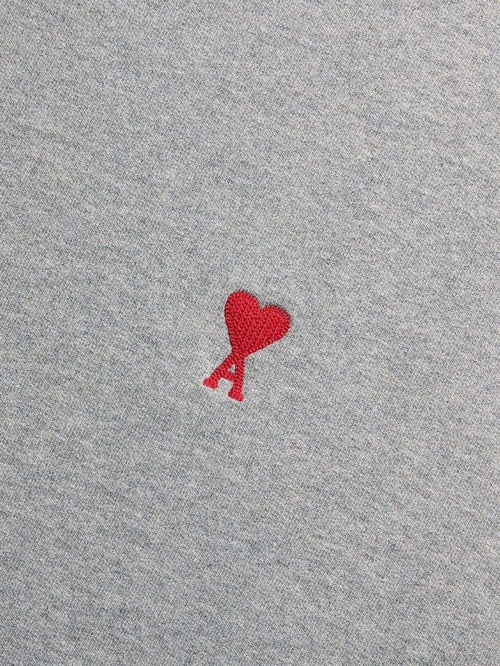Ami Paris - Sweat Ami De Coeur Gris - Lothaire boutiques
