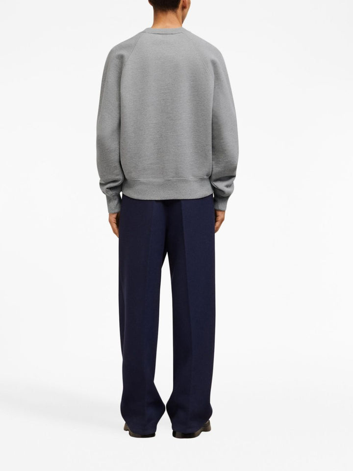 AMI Paris - Sweat gris Ami De Coeur - Lothaire