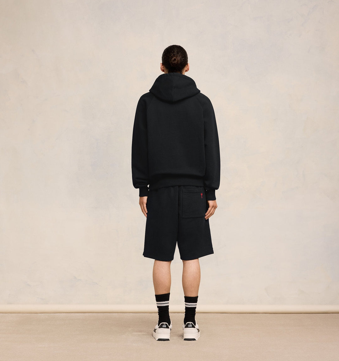 AMI Paris - Sweat zippé à capuche Ami de Coeur - Lothaire