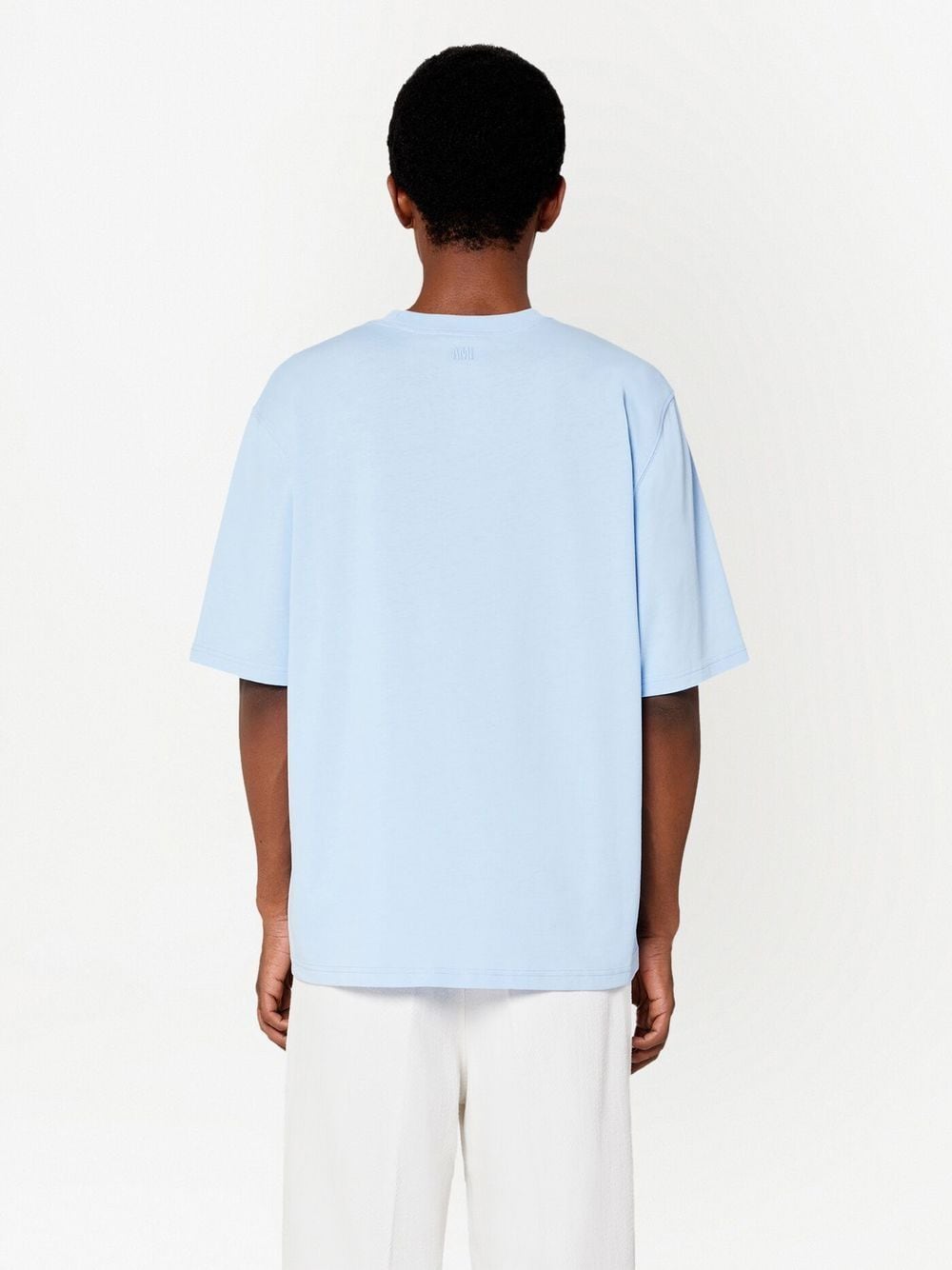 AMI Paris - T-Shirt Bleu Ami De Coeur - Lothaire