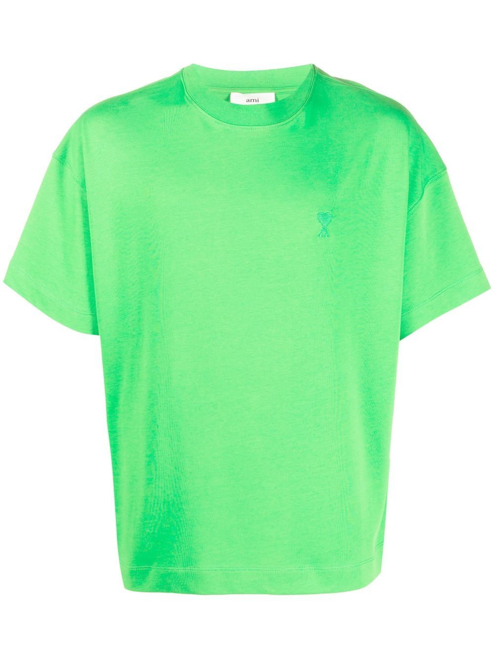 Ami Paris - T-shirt coton bio vert - Lothaire boutiques