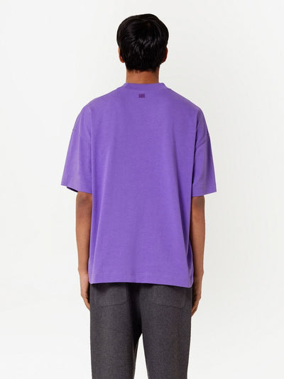 Ami Paris - T-shirt coton bio violet - Lothaire boutiques