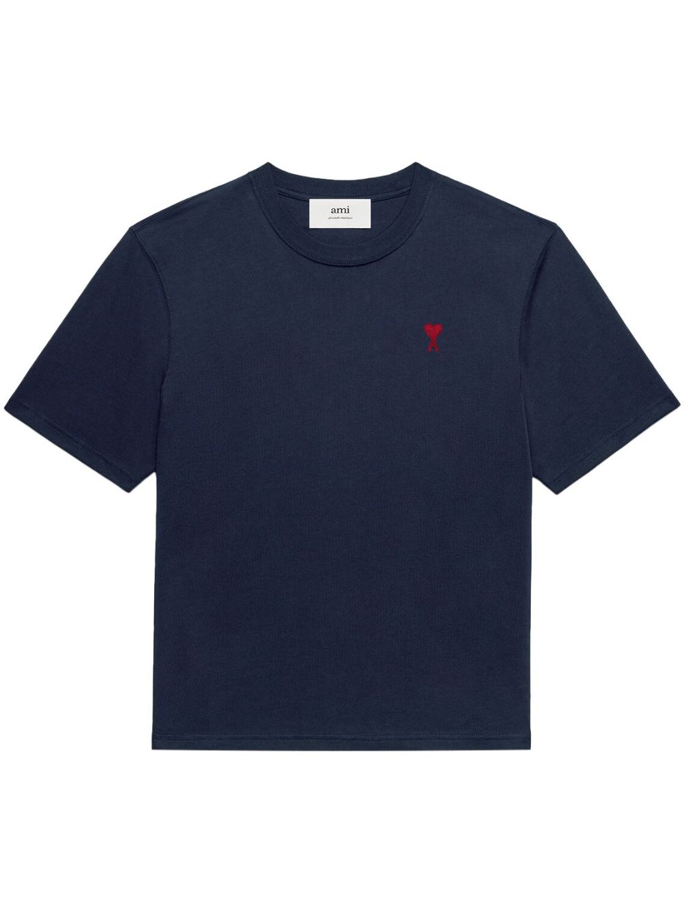 AMI Paris - T-Shirt Marine Ami De Coeur - Lothaire