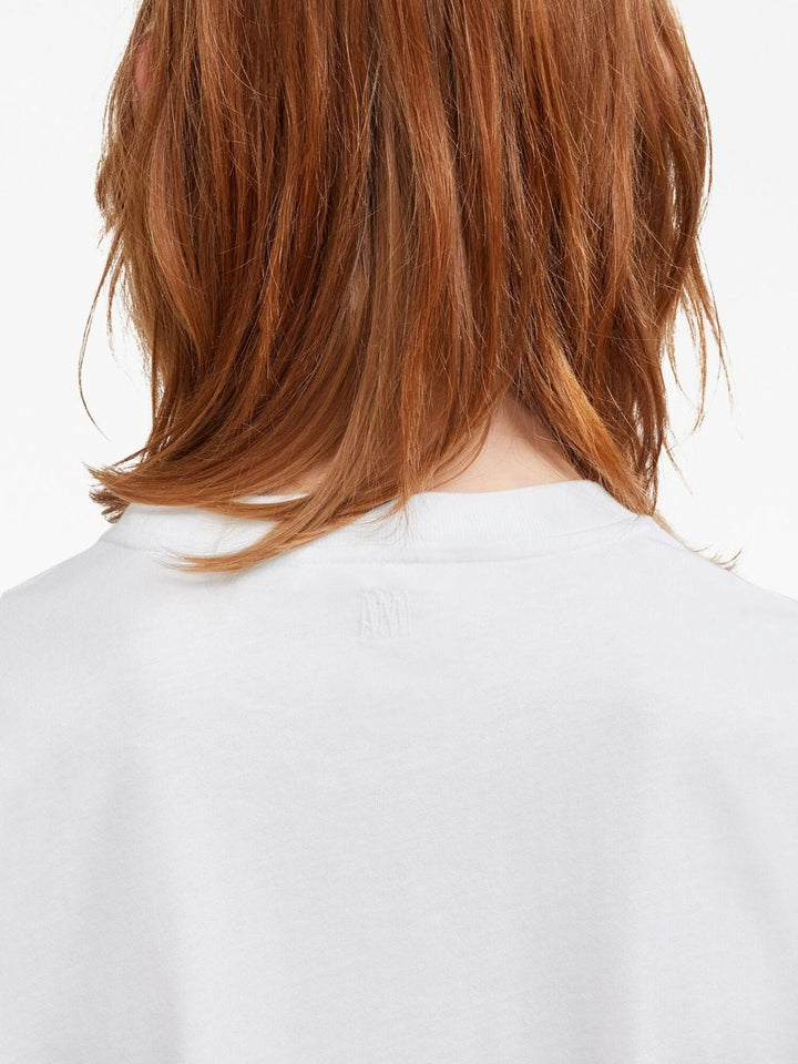 AMI Paris - T-Shirt white coton - Lothaire