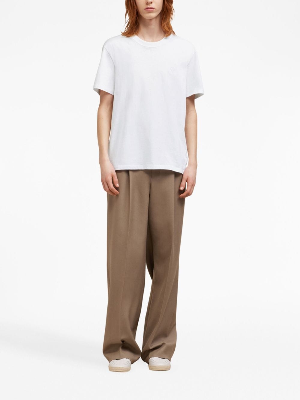 AMI Paris - T-Shirt white coton - Lothaire