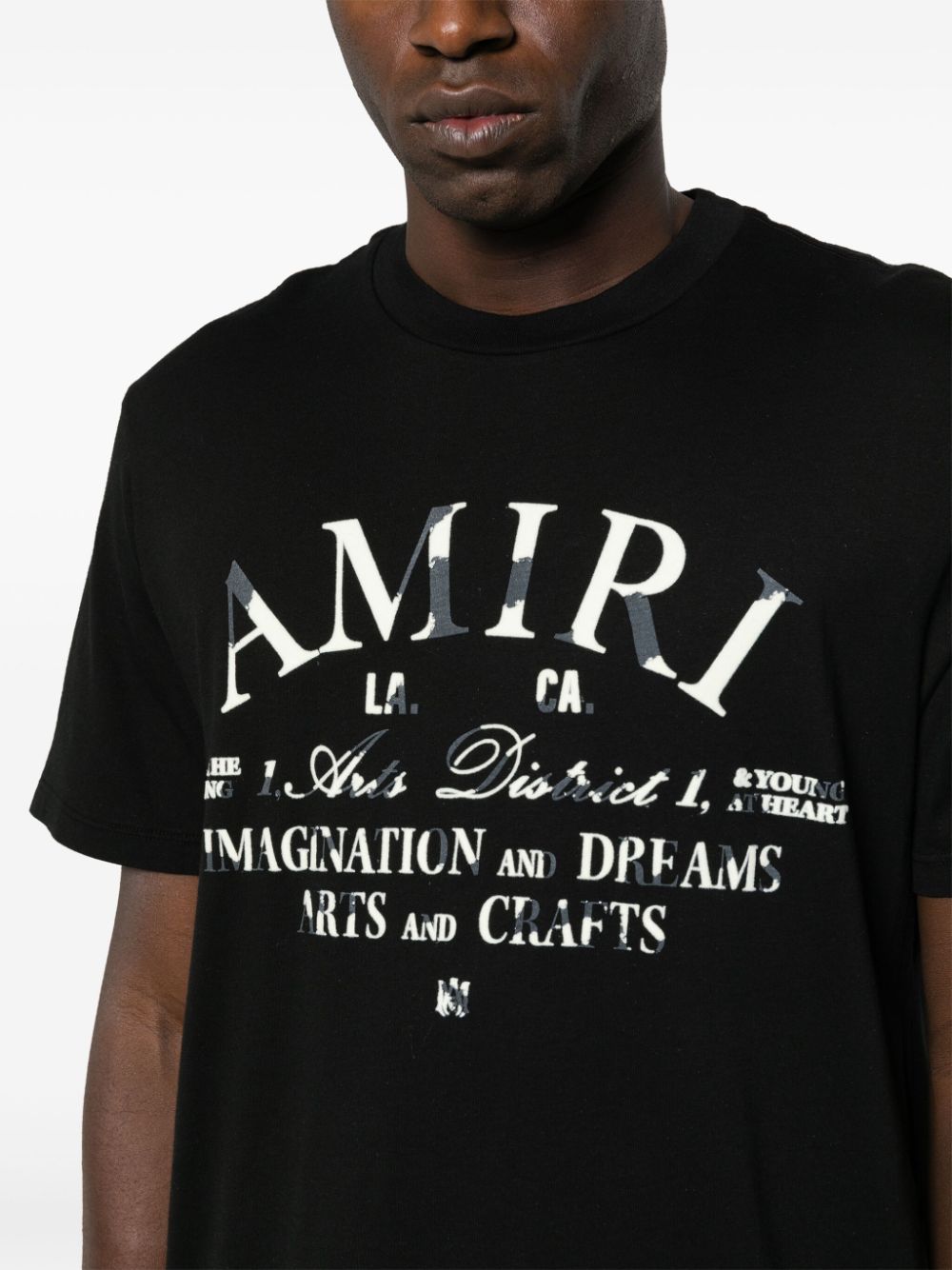 Amiri - T-shirt black Art - Lothaire