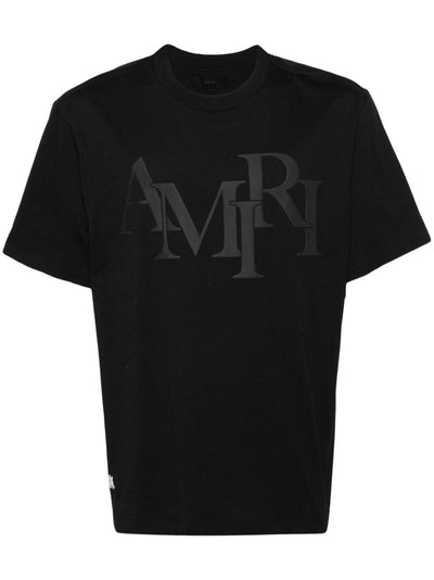 Amiri - T-shirt black Staggered - Lothaire