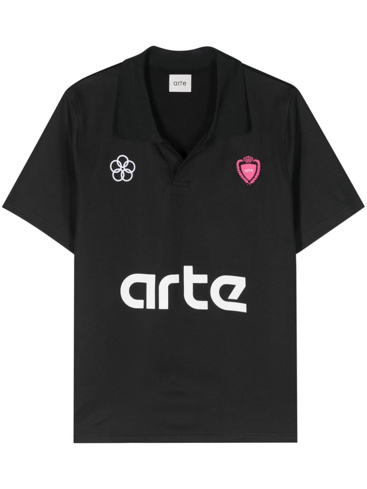 Arte - Polo black Simon - Lothaire