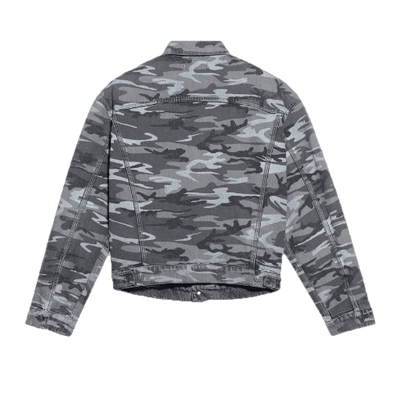 BALENCIAGA - Blouson gris militaire fit large - Lothaire