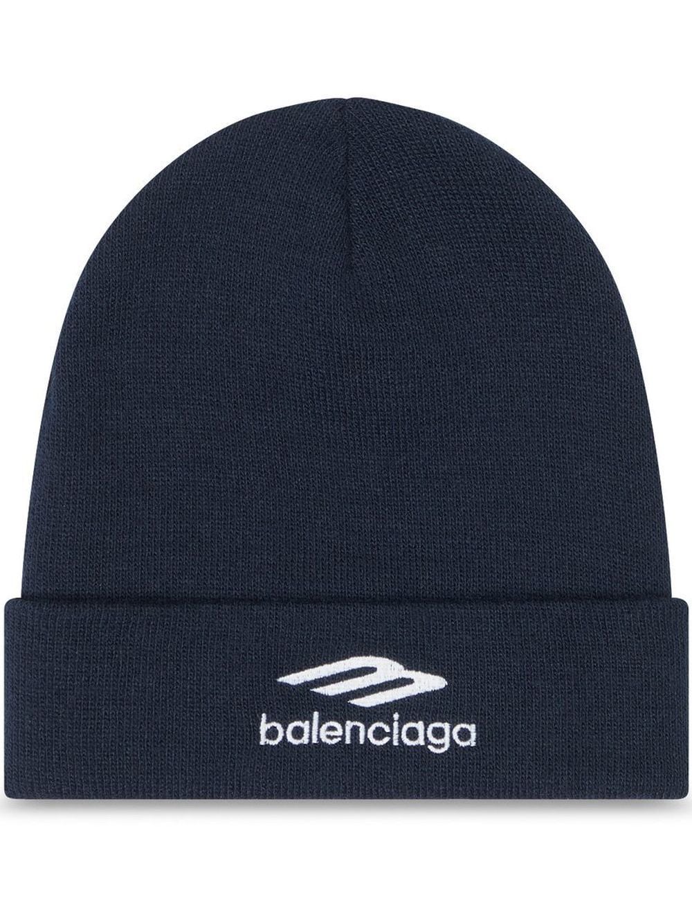 Balenciaga - Bonnet à logo brodé - Lothaire