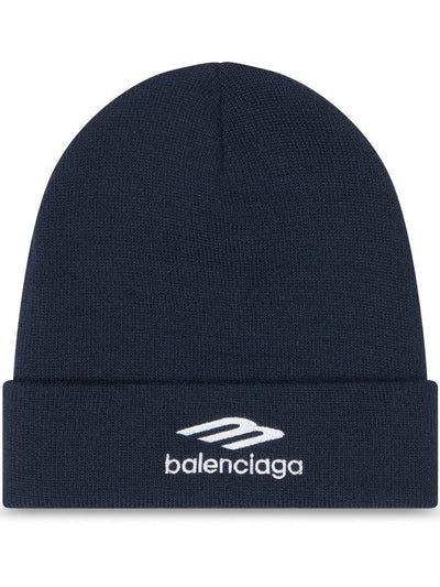 Balenciaga - Bonnet à logo brodé - Lothaire