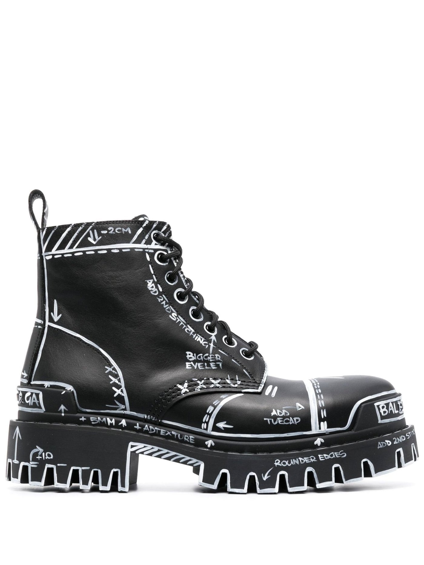 Balenciaga Bottes de combat Strike 30 - Lothaire