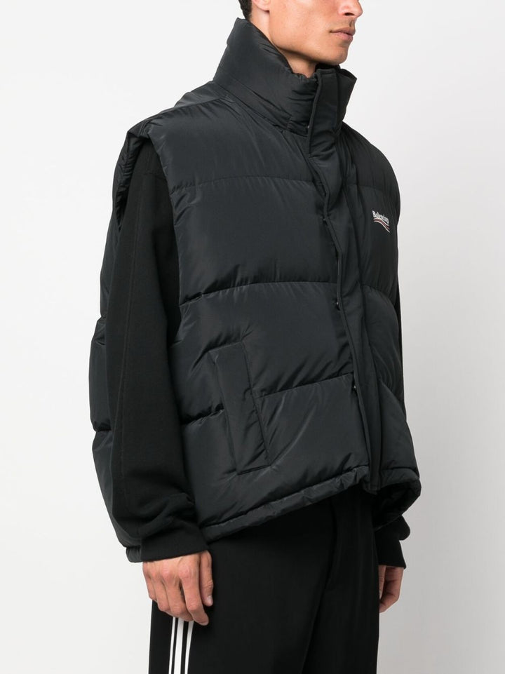 Balenciaga Gilet Puffer Cocoon Political Campaign - Lothaire