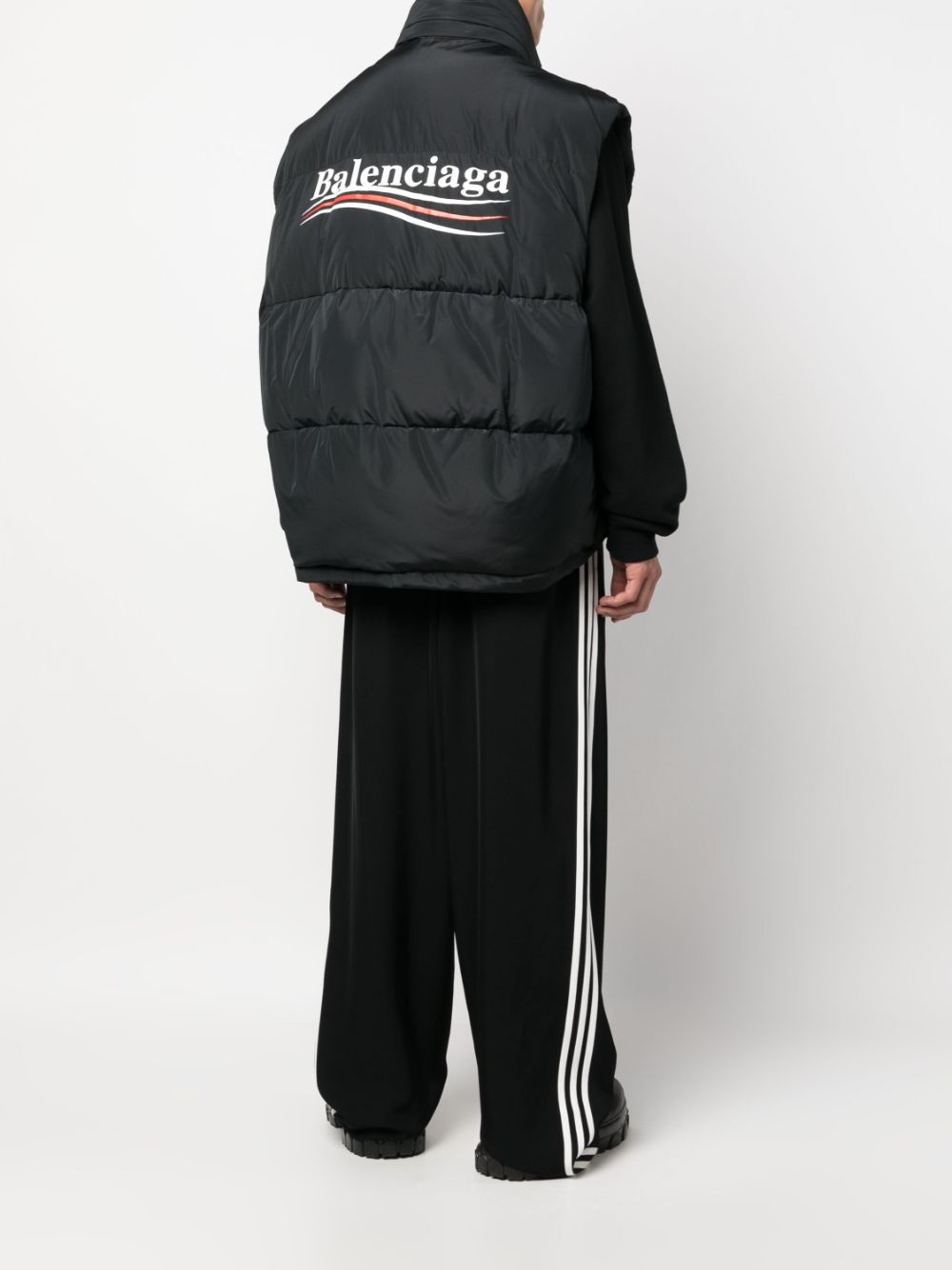 Balenciaga Gilet Puffer Cocoon Political Campaign - Lothaire