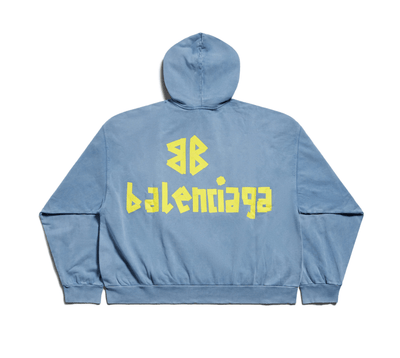 Balenciaga Hoodie ripped pocket Tape type - Lothaire