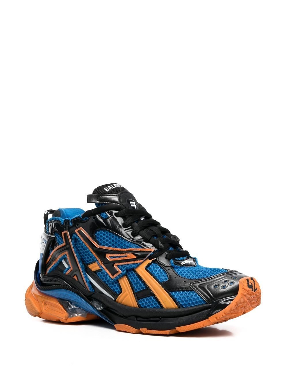 Balenciaga - Sneaker Runner Blue/Orange - Lothaire boutiques
