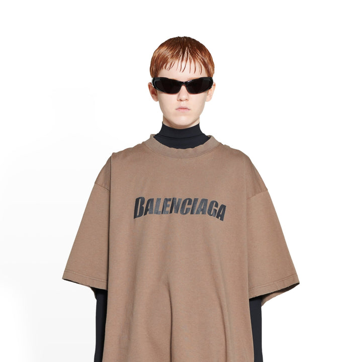 Balenciaga T-shirt Caps Fit Boxy - Lothaire