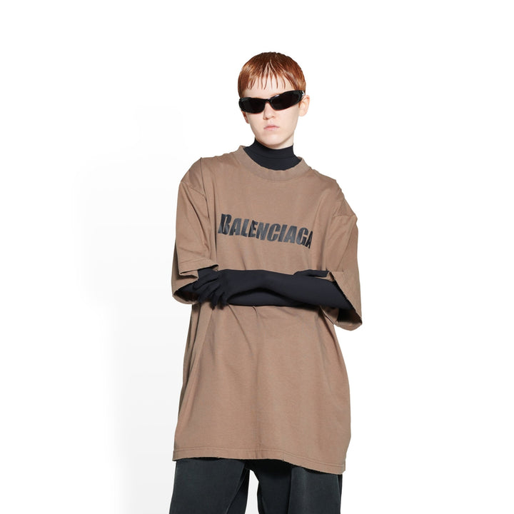 Balenciaga T-shirt Caps Fit Boxy - Lothaire