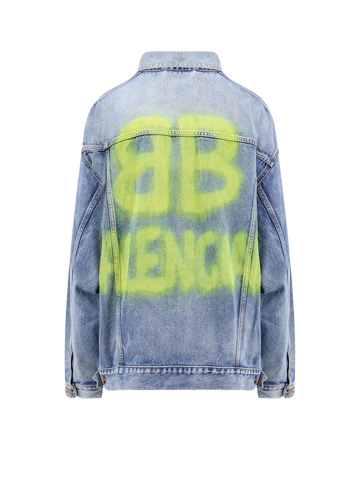 Balenciaga - Veste jean Graffiti - Lothaire