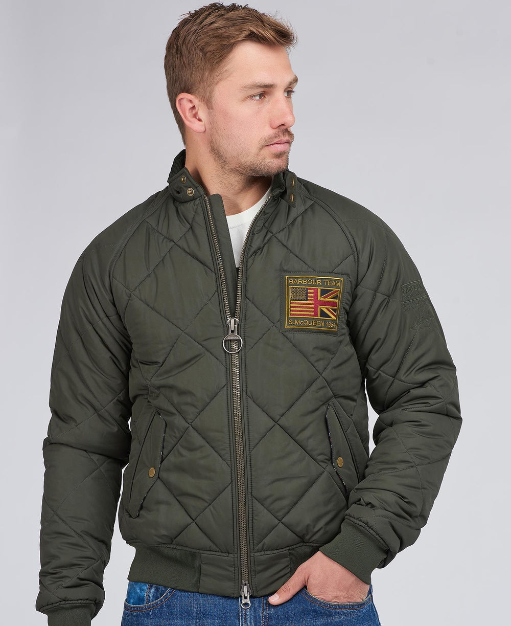 Barbour Blouson matelassée B.INTL - Sauge (exclusivité boutique Lothaire sport Perigueux) - Lothaire boutiques (7091991707813)