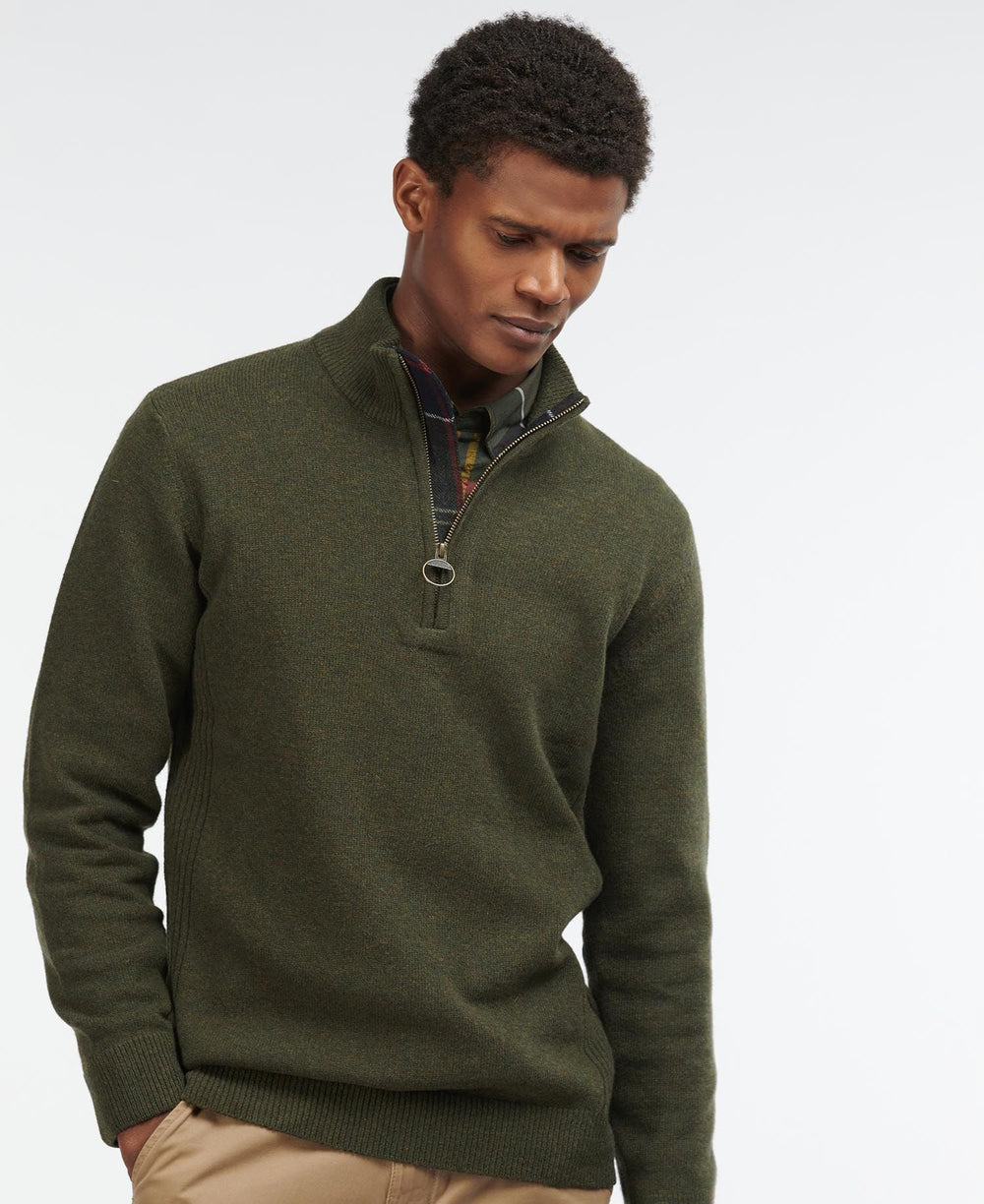 Barbour Chandail Holden Olive - Lothaire boutiques