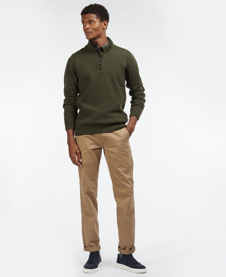 Barbour Chandail Holden Olive - Lothaire boutiques