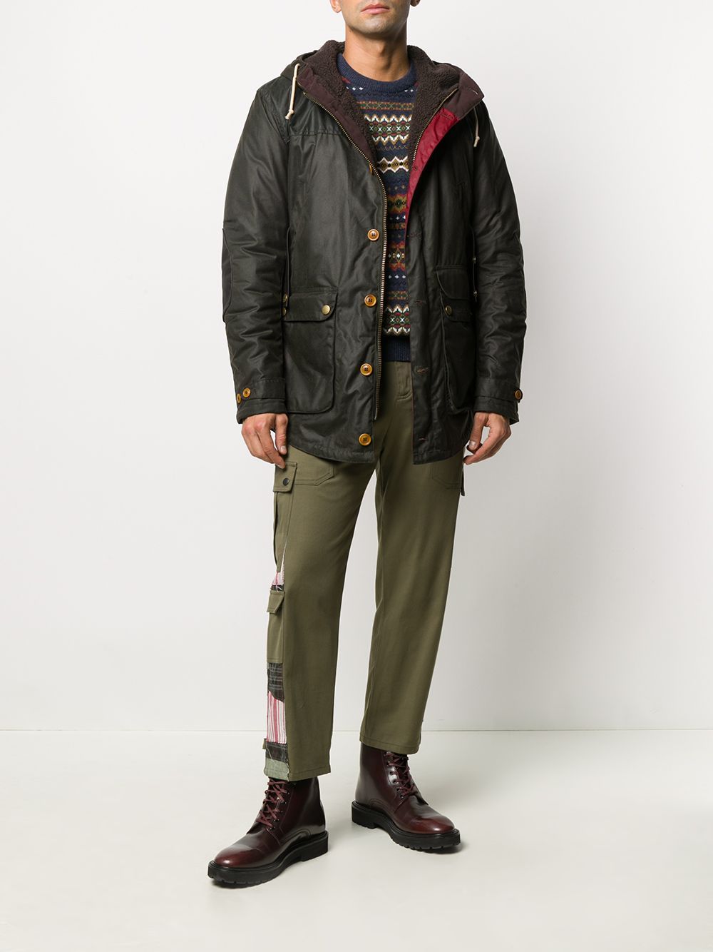 Barbour parka Game à fini ciré - Lothaire boutiques (6946479145125)