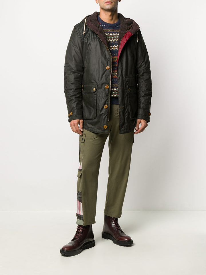 Barbour parka Game à fini ciré - Lothaire boutiques (6946479145125)