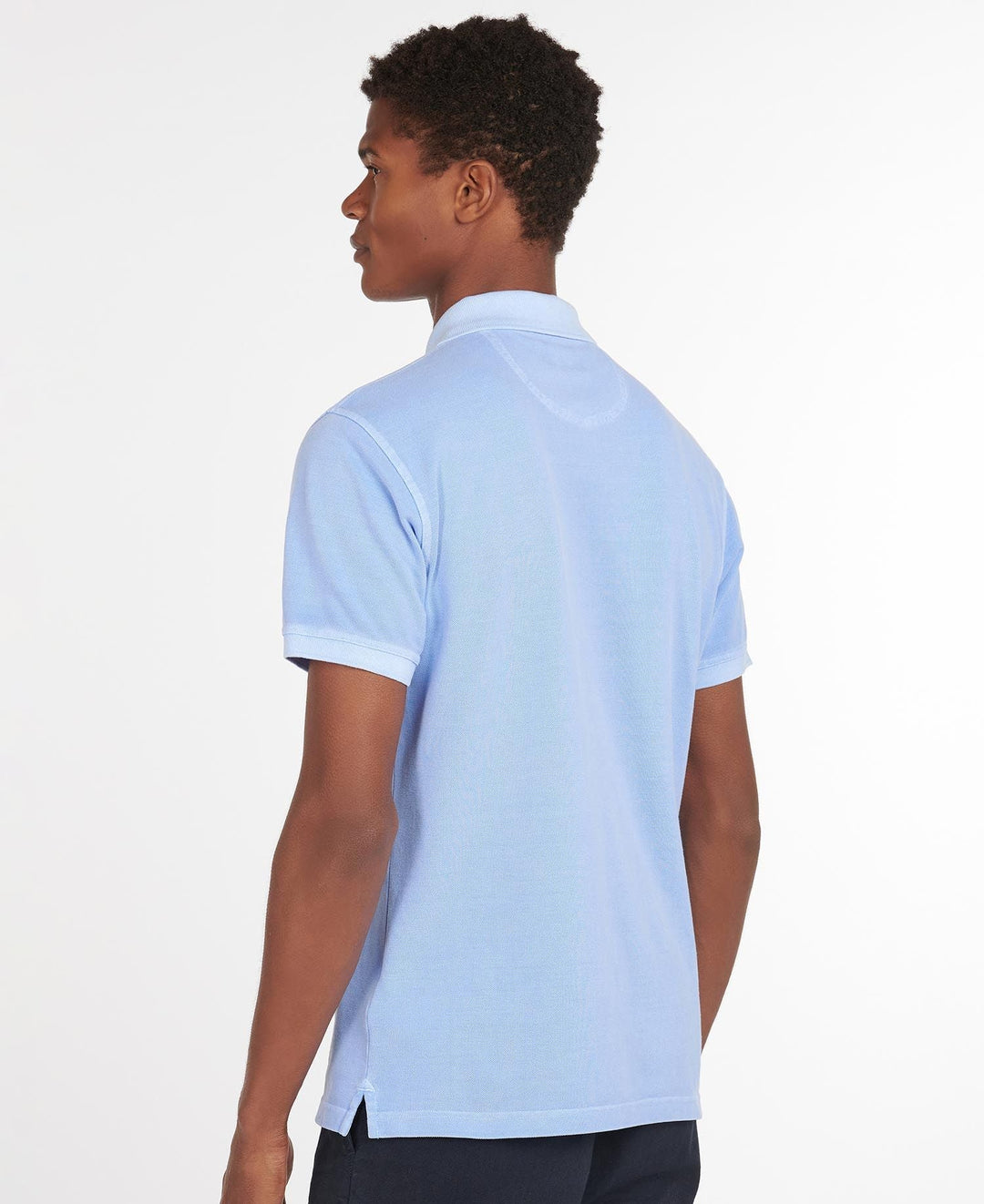 Barbour Polo Washed Sport Blue Sky - Lothaire
