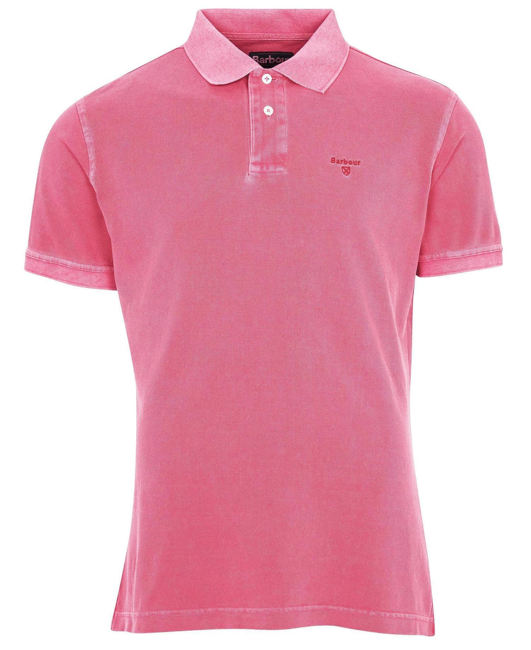 Barbour Polo Washed Sport fushia - Lothaire