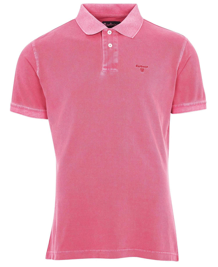 Barbour Polo Washed Sport fushia - Lothaire