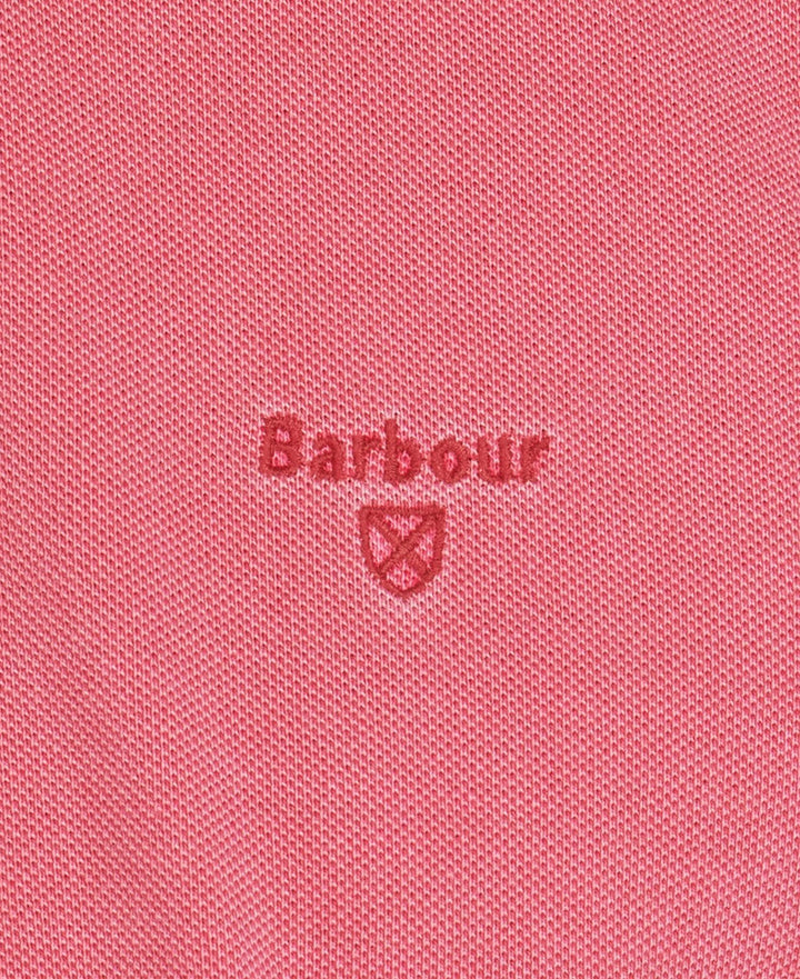 Barbour Polo Washed Sport fushia - Lothaire