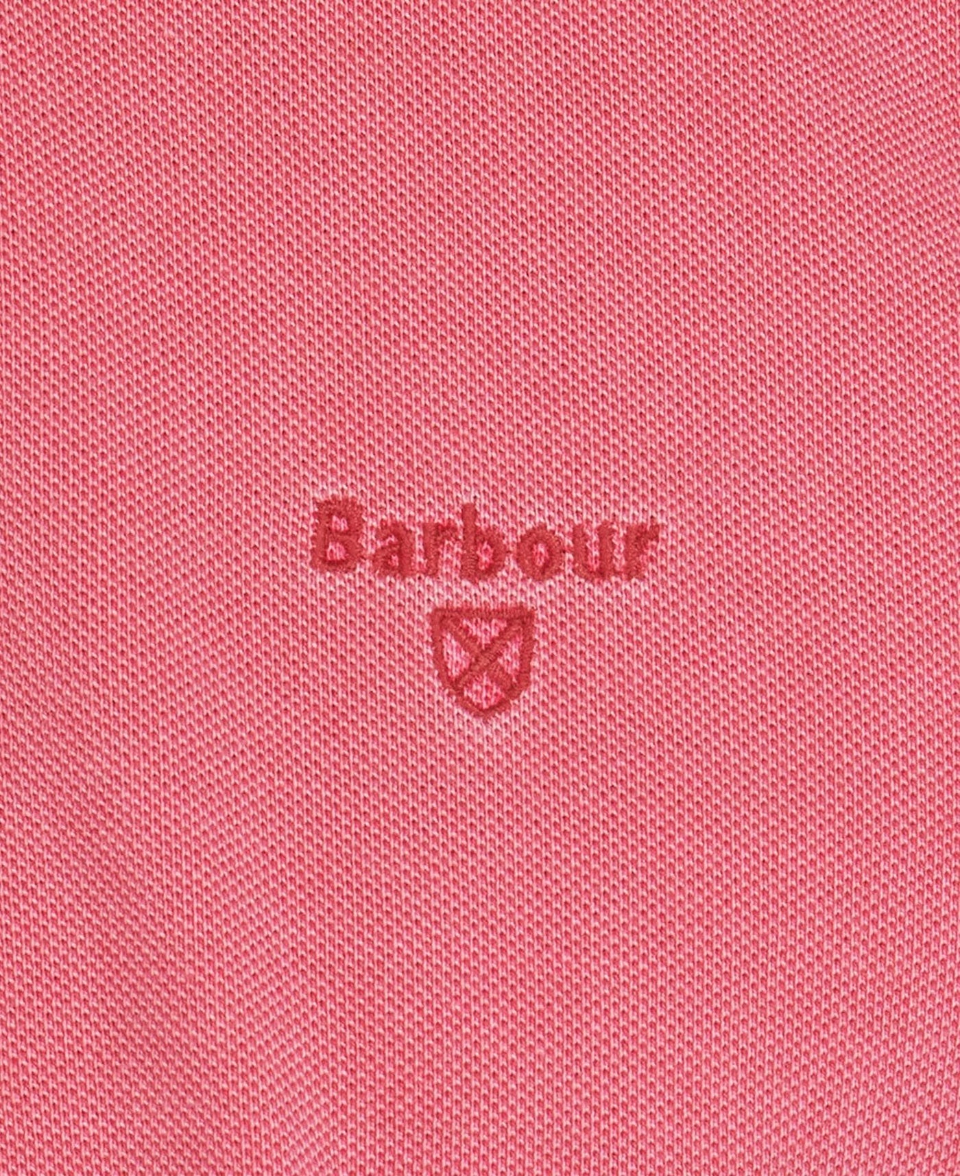Barbour Polo Washed Sport fushia - Lothaire