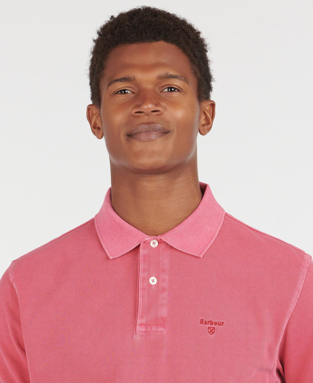 Barbour Polo Washed Sport fushia - Lothaire
