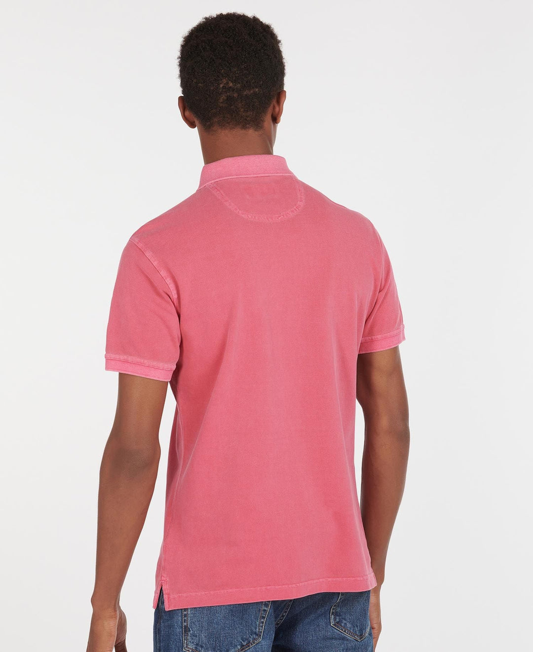 Barbour Polo Washed Sport fushia - Lothaire