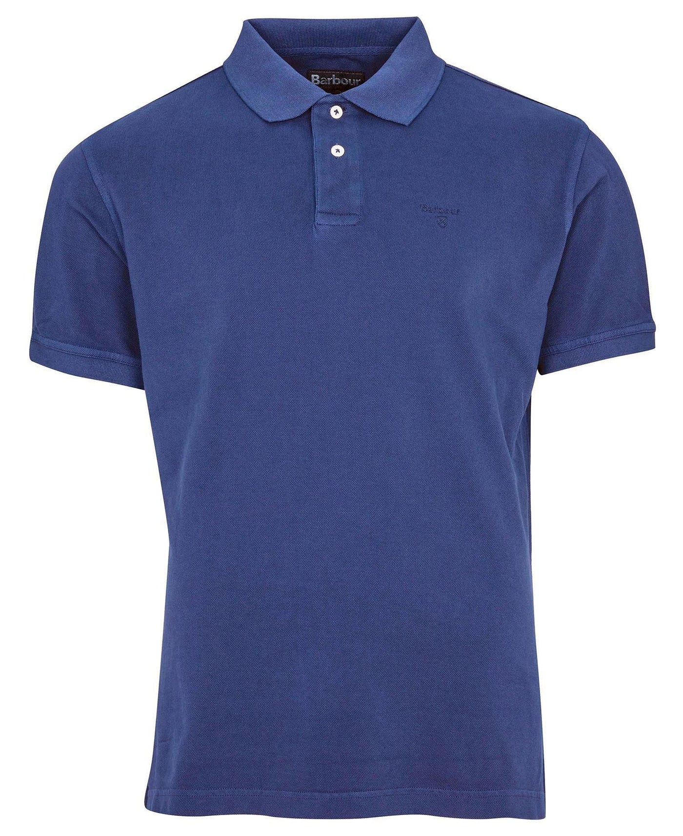 Barbour Polo Washed Sport Navy - Lothaire