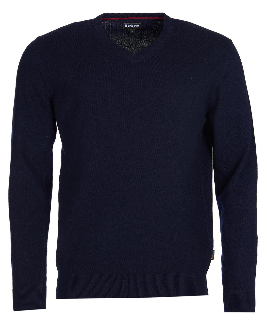 Barbour Pull col V Harrow Navy - Lothaire boutiques