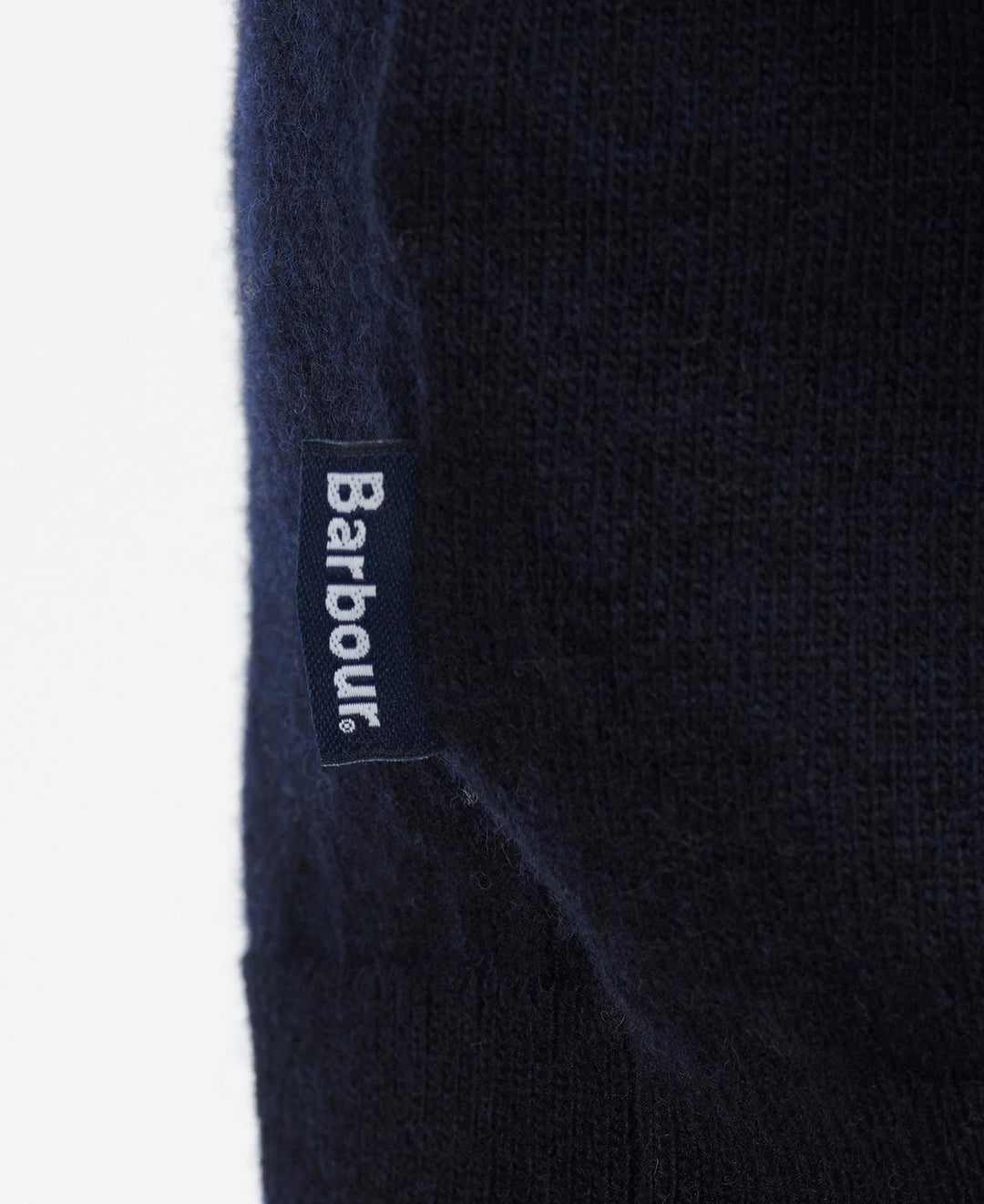 Barbour Pull col V Harrow Navy - Lothaire boutiques