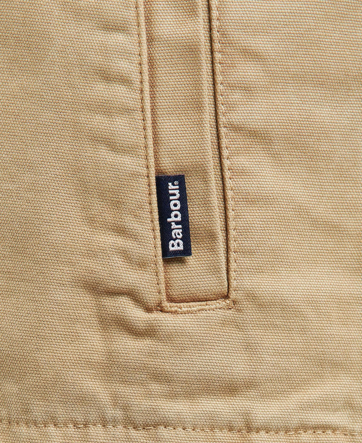 Barbour Surchemise coton Washed Stone - Lothaire