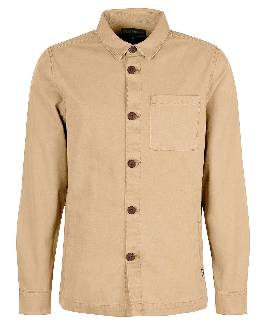 Barbour Surchemise coton Washed Stone - Lothaire