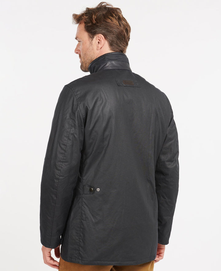 Barbour Veste cirée Hereford navy - Lothaire boutiques