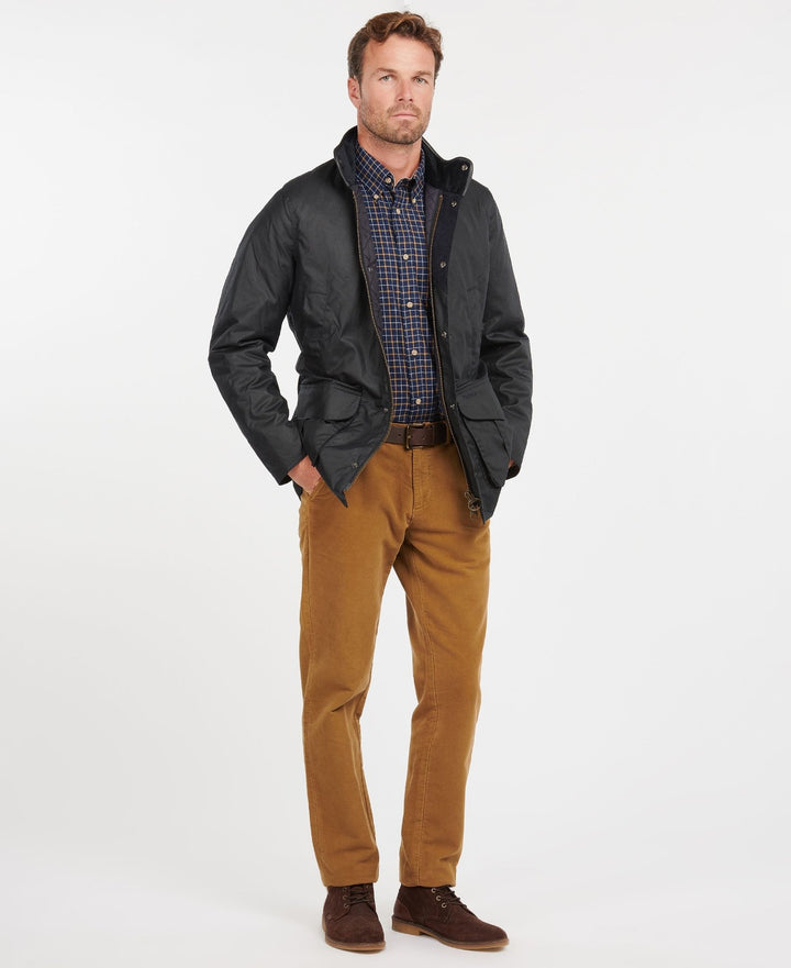 Barbour Veste cirée Hereford navy - Lothaire boutiques